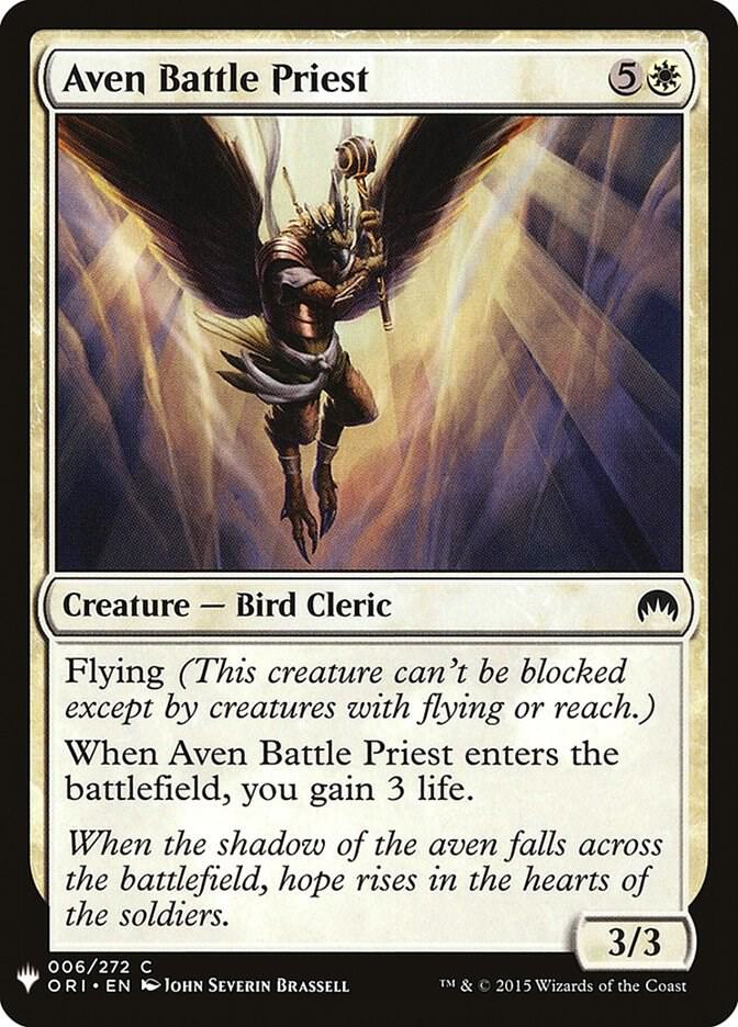 Aven Battle Priest (6) [The List]