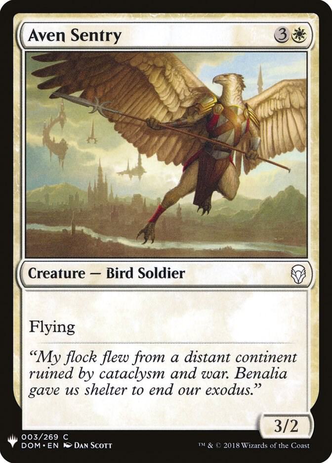 Aven Sentry (3) [The List]