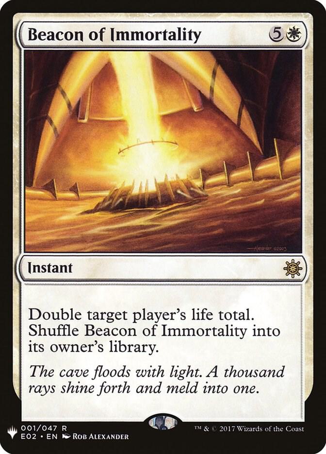 Beacon of Immortality (1) [The List]