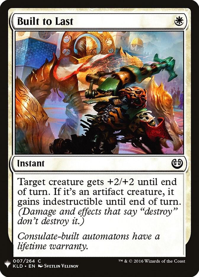Built to Last (7) [The List]