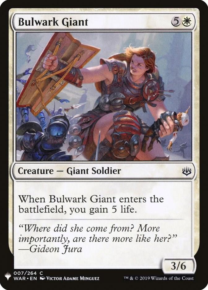 Bulwark Giant (7) [The List]