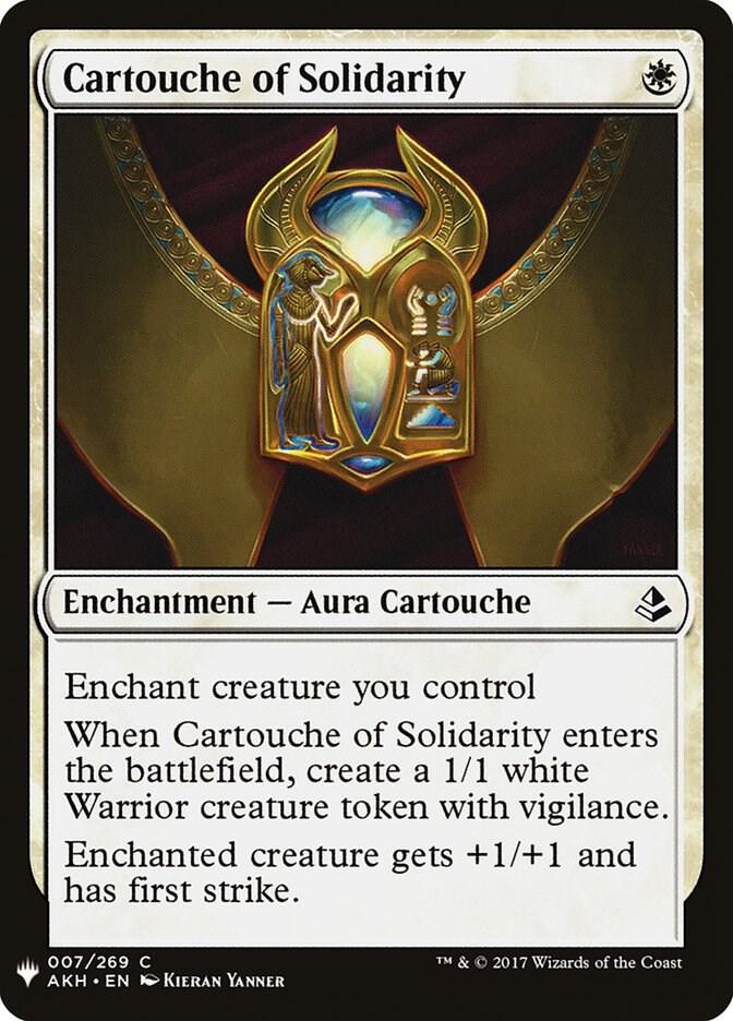 Cartouche of Solidarity (7) [The List]