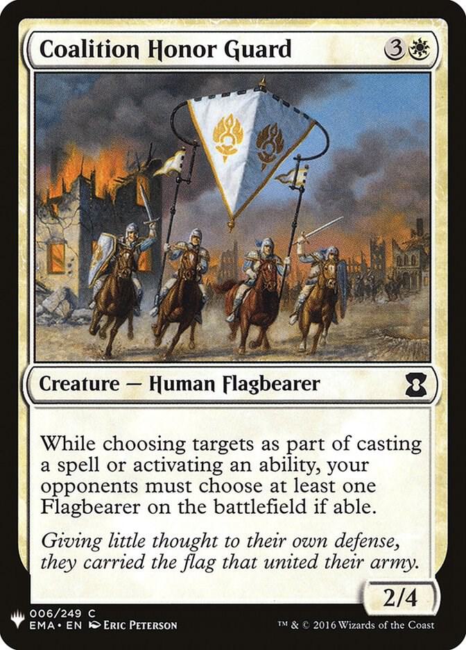 Coalition Honor Guard (6) [The List]
