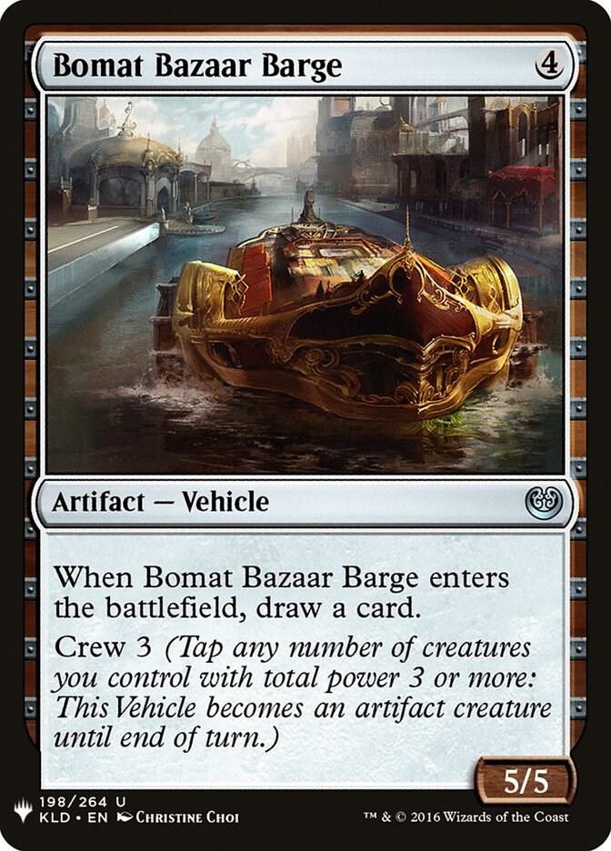 Bomat Bazaar Barge (198) [The List]