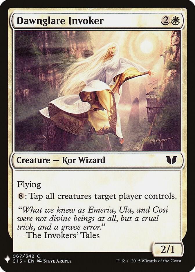 Dawnglare Invoker (67) [The List]
