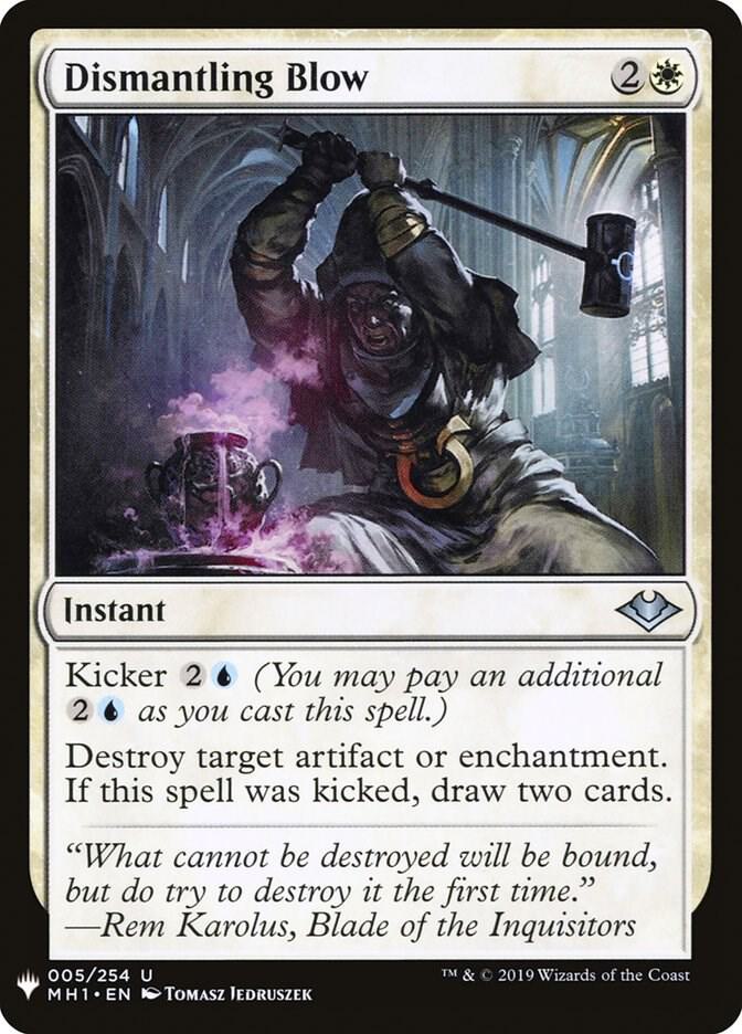 Dismantling Blow (5) [The List]