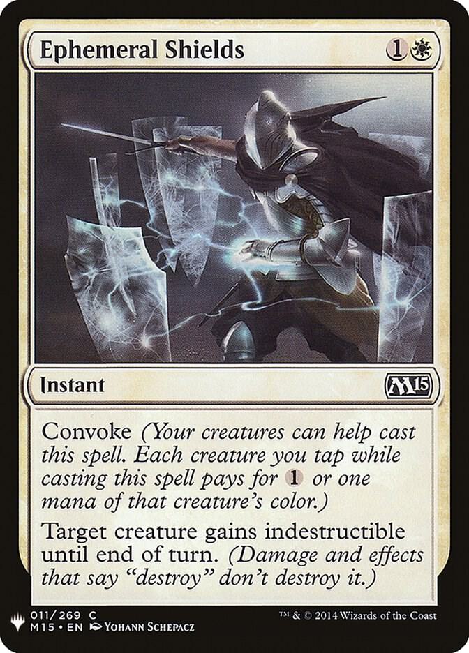 Ephemeral Shields (11) [The List]