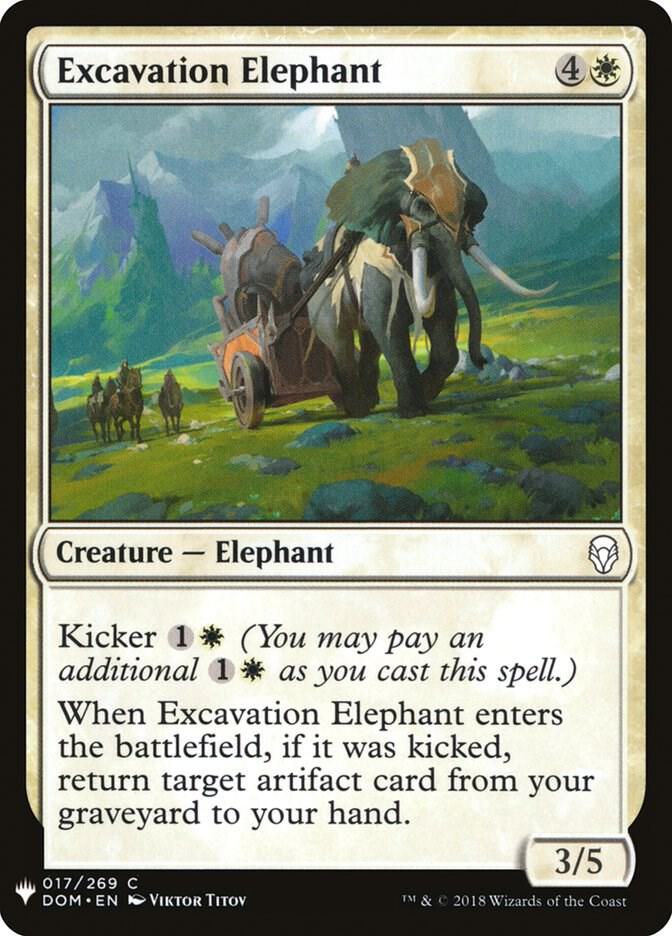 Excavation Elephant (17) [The List]