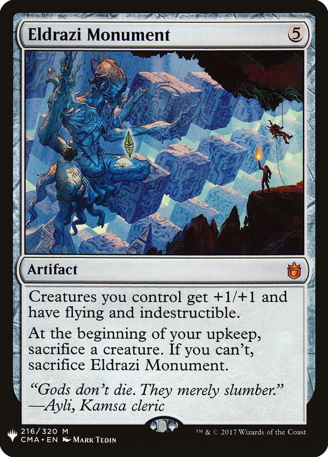 Eldrazi Monument (216) [The List]