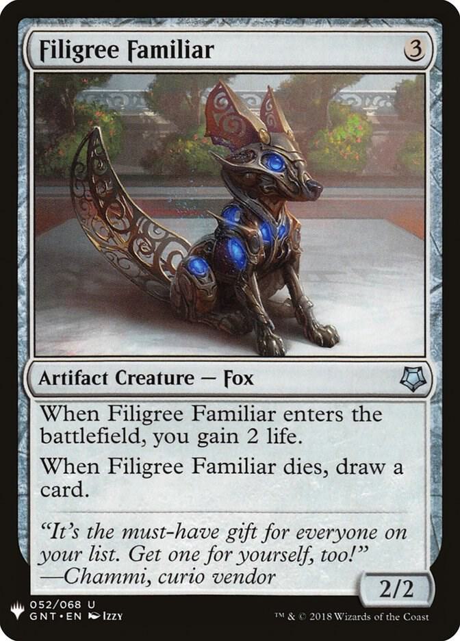 Filigree Familiar (52) [The List]