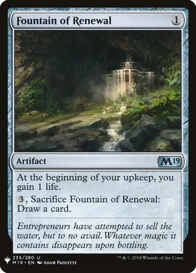 Fountain of Renewal (235) [The List]