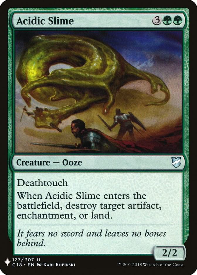 Acidic Slime (127) [The List]