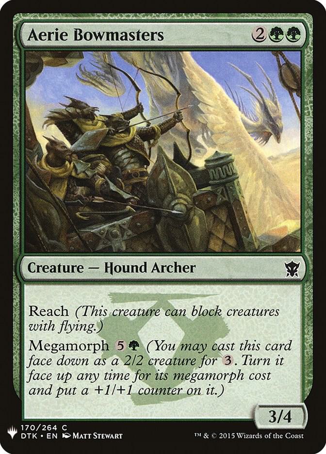 Aerie Bowmasters (170) [The List]