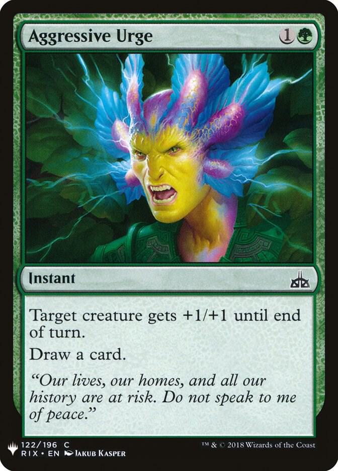 Aggressive Urge (122) [The List]