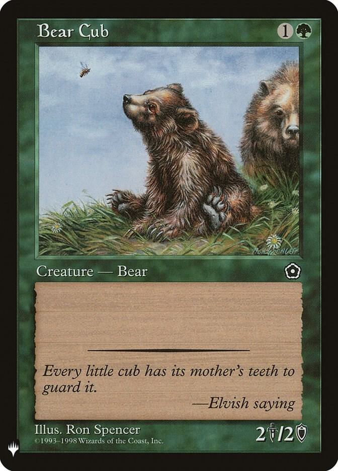 Bear Cub (P02-123) [The List]