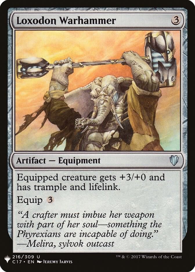 Loxodon Warhammer (216) [The List]