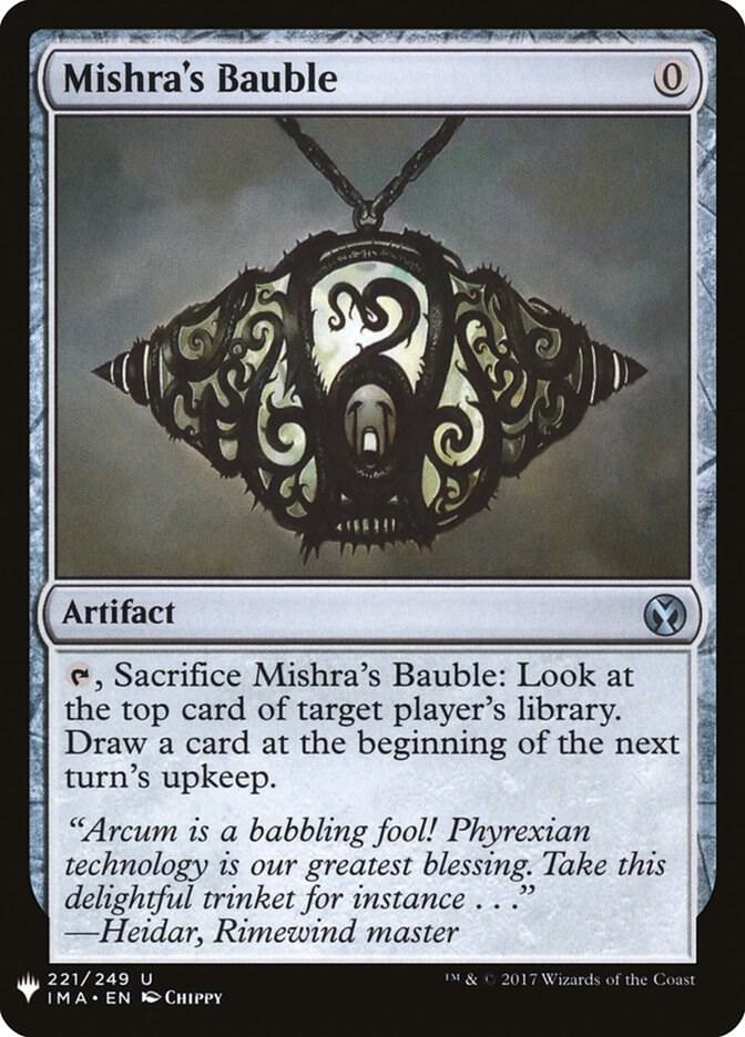 Mishra's Bauble (221) [The List]