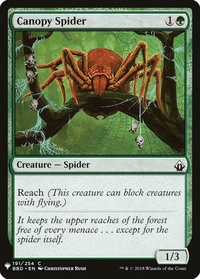 Canopy Spider (191) [The List]