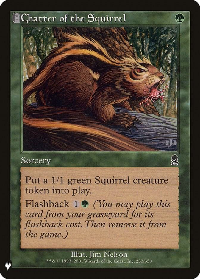 Chatter of the Squirrel (233) [The List]