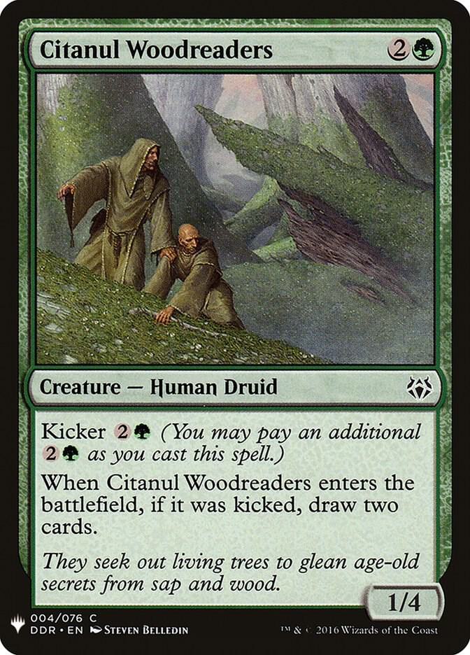 Citanul Woodreaders (4) [The List]