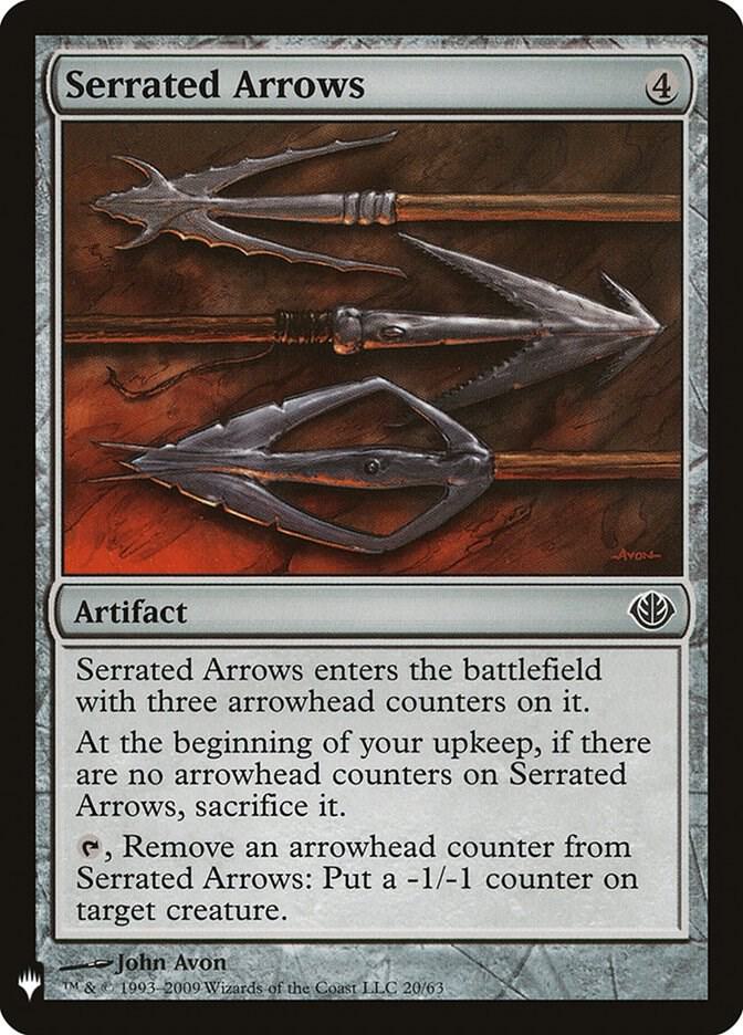 Serrated Arrows (20) [The List]