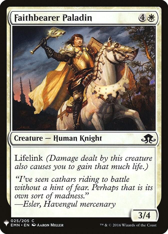 Faithbearer Paladin (25) [The List]