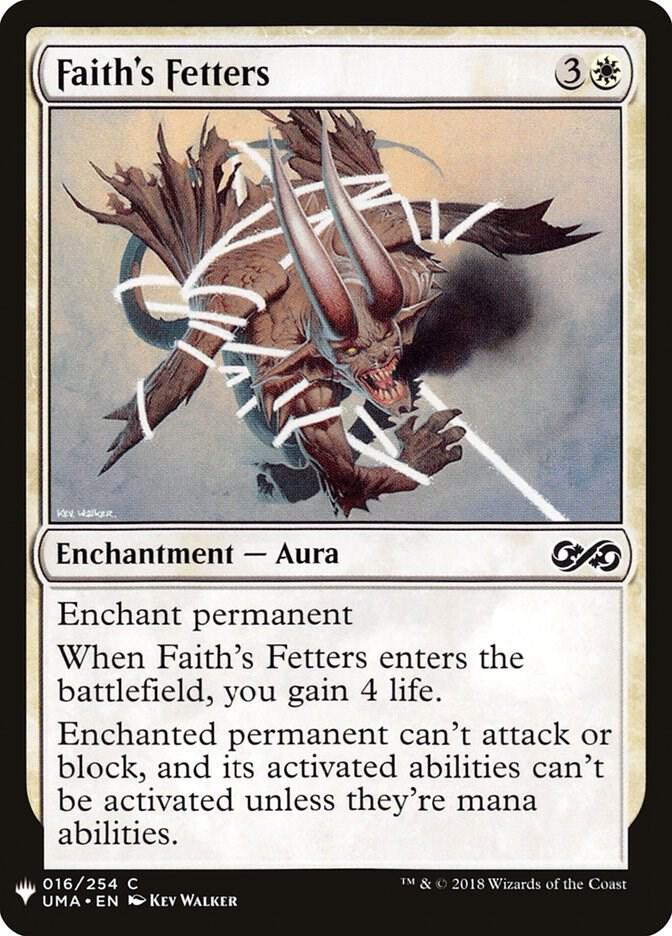 Faith's Fetters (16) [The List]