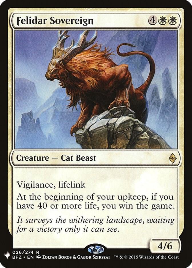 Felidar Sovereign (26) [The List]