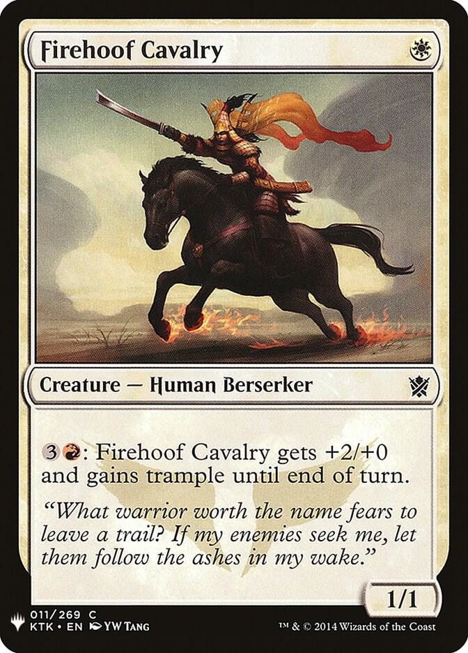 Firehoof Cavalry (11) [The List]