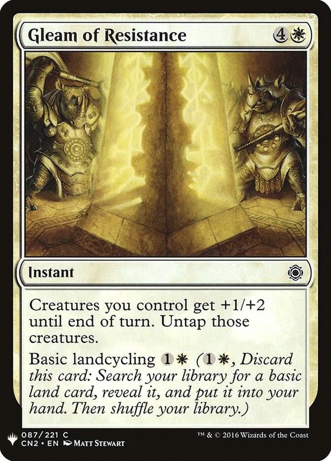 Gleam of Resistance (87) [The List]