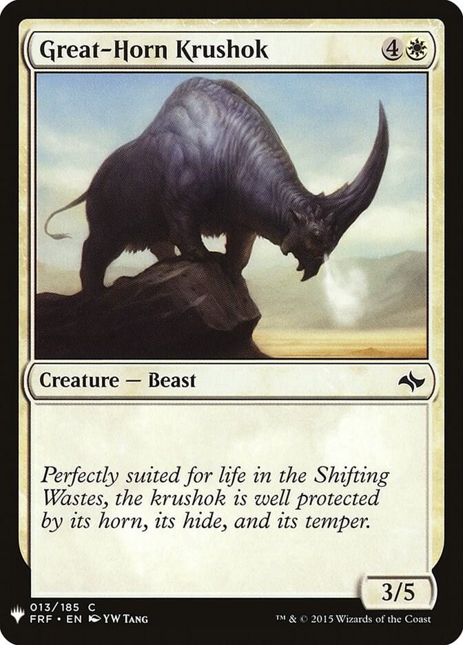 Great-Horn Krushok (13) [The List]