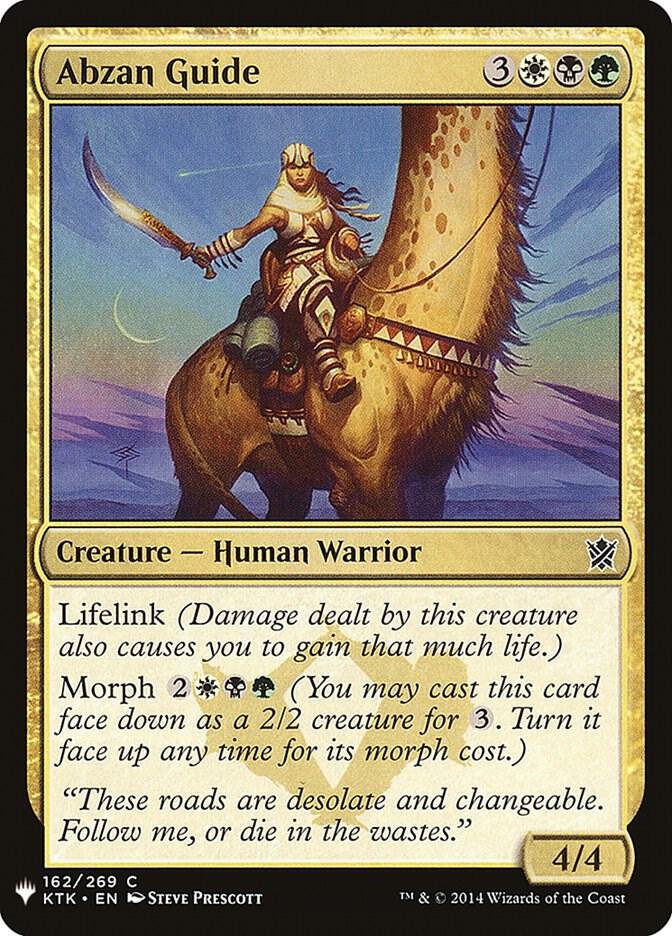 Abzan Guide (162) [The List]