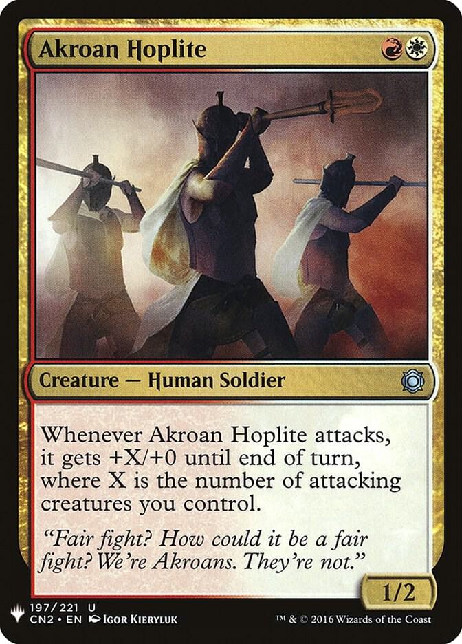 Akroan Hoplite (197) [The List]