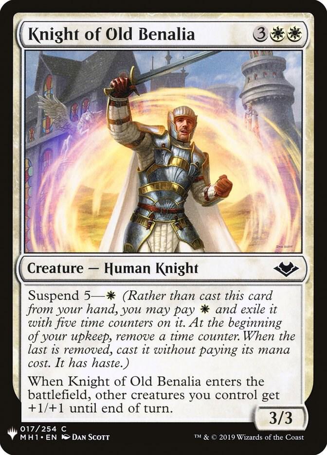Knight of Old Benalia (17) [The List]