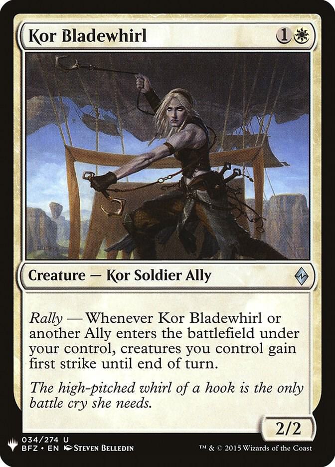 Kor Bladewhirl (34) [The List]