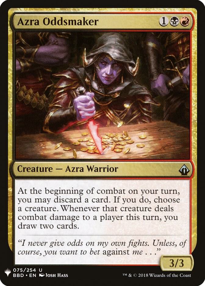 Azra Oddsmaker (75) [The List]
