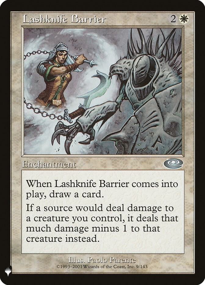Lashknife Barrier (9) [The List]