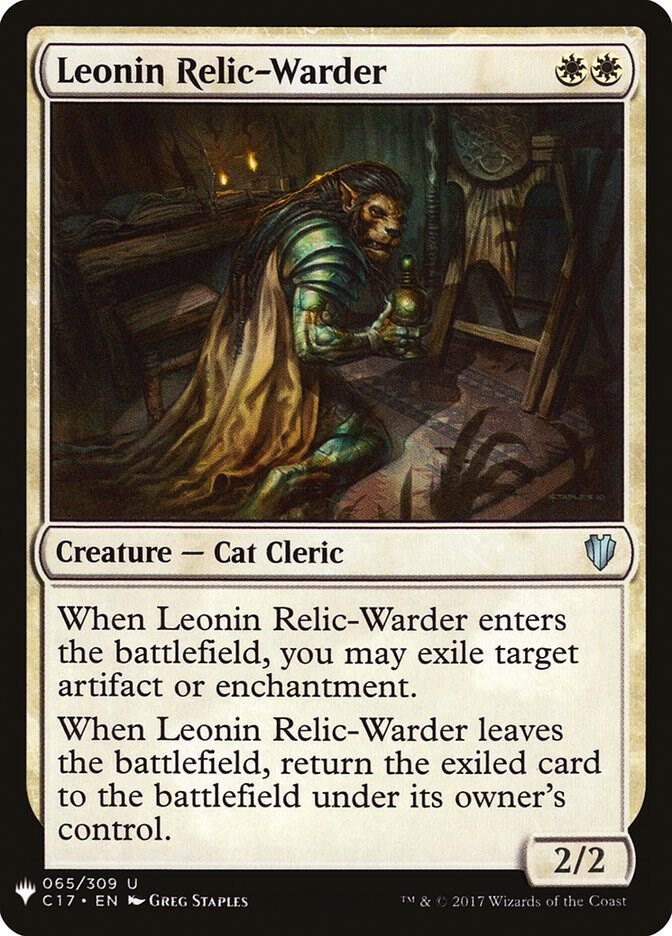 Leonin Relic-Warder (C17) (65) [The List]