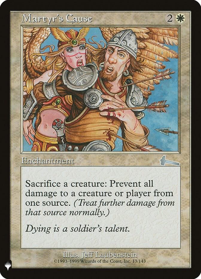 Martyr's Cause (13) [The List]