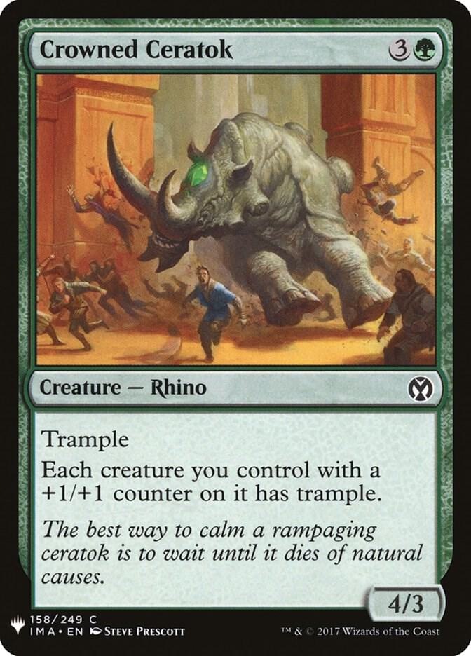 Crowned Ceratok (158) [The List]