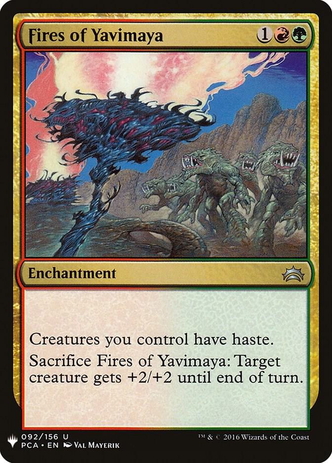 Fires of Yavimaya (92) [The List]