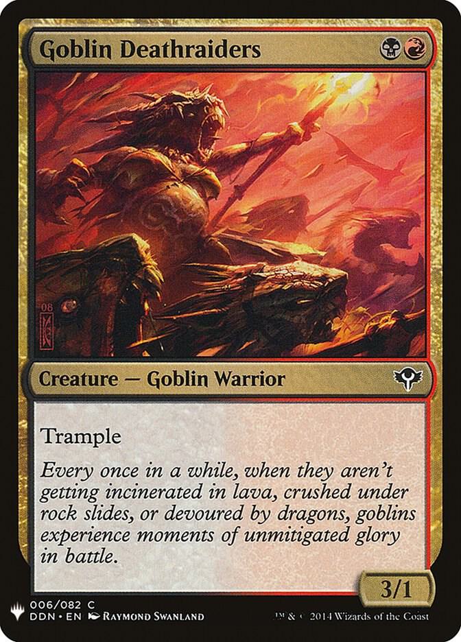 Goblin Deathraiders (6) [The List]