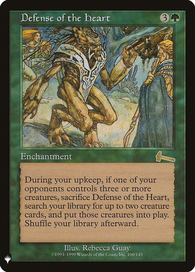 Defense of the Heart (100) [The List]