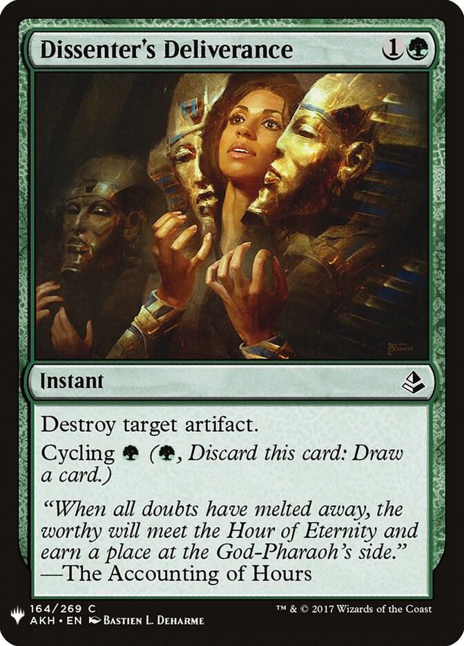 Dissenter's Deliverance (164) [The List]