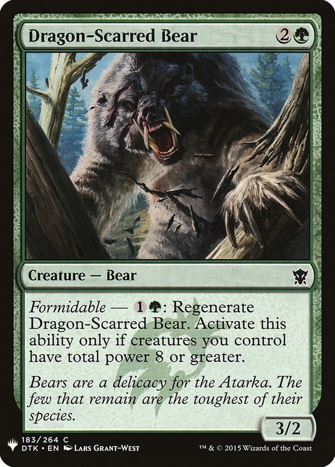 Dragon-Scarred Bear (183) [The List]