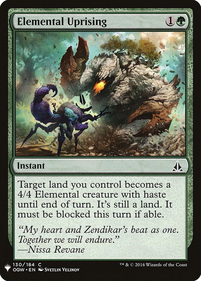 Elemental Uprising (130) [The List]