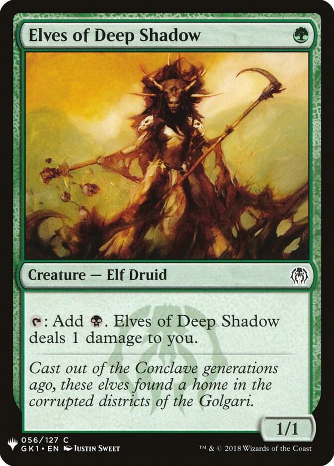 Elves of Deep Shadow (56) [The List]