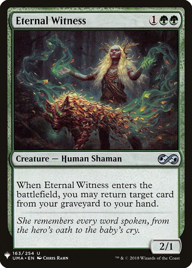 Eternal Witness (UMA) (163) [The List]