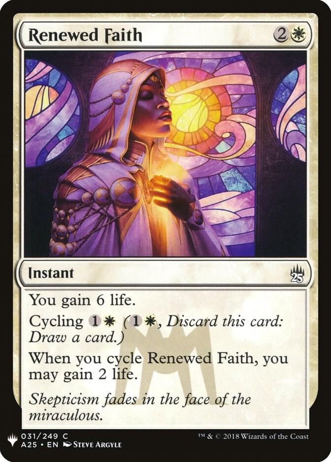 Renewed Faith (31) [The List]