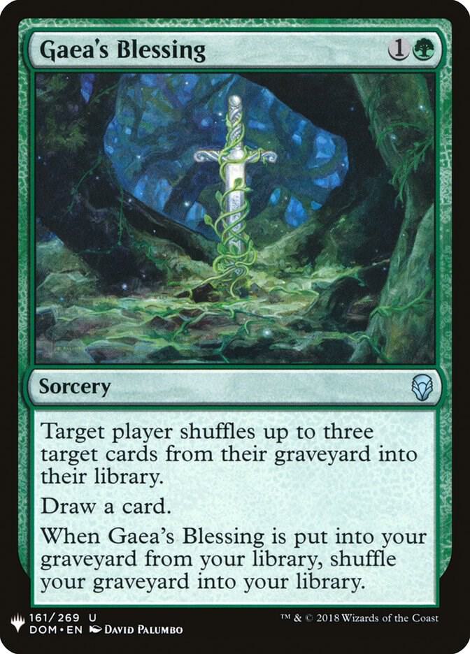 Gaea's Blessing (161) [The List]